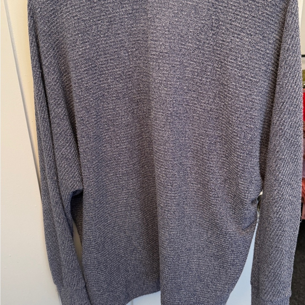 Gray Open-Front Sweater - Picture 2 of 3